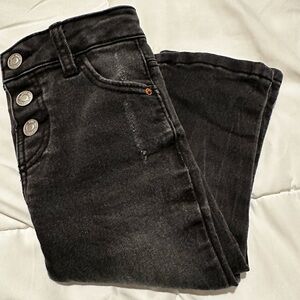 Zara Toddler Black Bootcut Jeans